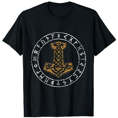 Mjölnir Shirt Hammer of Thor T-Shirt T-Shirt