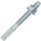 Isolbau Bolzenanker - Schwerlastanker aus verzinktem Stahl mit ETA Zulassung, Option 7 - M12 x 120 mm, fixierbare Dicke: 25 mm - 10 Stück