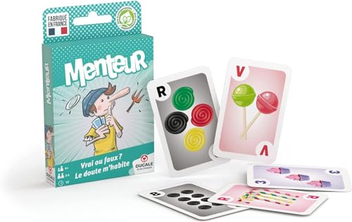 Ducal Le Menteur – Kartenspiel für Kinder – Bluff und Strategiespiel – ab 6 Jahren