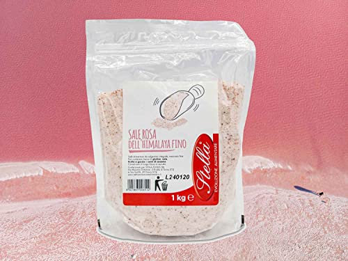 Sale Rosa dell'Himalaya Macinato Fino da SalGemma Integrale | 4KG (4 x 1KG) | STELLA