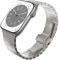 WINGLE Cinturino di ricambio per Apple Watch, 38 mm, 40 mm, 41 mm, 42 mm (serie 10), in solido acciaio inossidabile, cinturino di ricambio per iWatch serie 10/9/8/7/6/5/4/3/2/1/SE, titanio