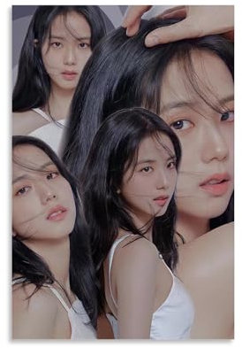 Blackpink Jisoo (3) Poster Dekorative Malerei Leinwand Wandkunst Wohnzimmer Poster Schlafzimmer Malerei, Leinwand Kunst Poster Und Wandkunst Bilddruck Moderne Familienzimmer Dekor 12x18inch(30x45cm)