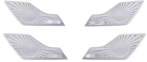 ALaaaaL Auto Hochtöner Lautsprecher Abdeckung Trim Zubehör Für Skoda Karoq 2018 2019 2020 2021,Auto-Audio-Lautsprecher-Hochtöner-Abdeckung,C