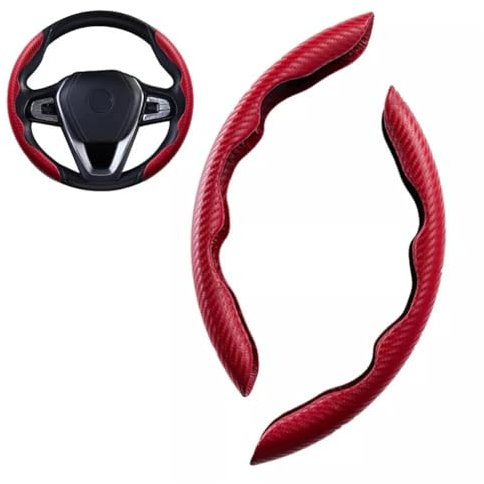 baobeini Auto Lenkradbezug für Abarth 500C Monster,Lenkradhülle Universal Anti Rutsch Elastische Schützen Auto Zubehör