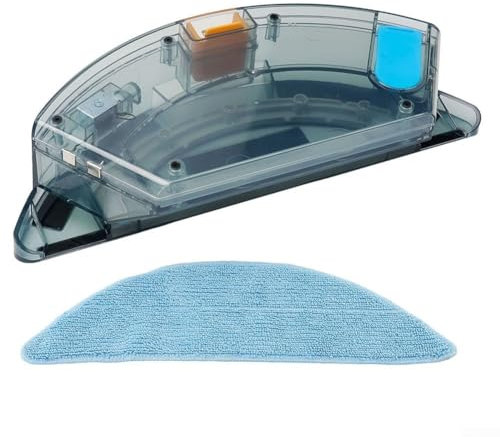 URPIZY Wassertank + Wischtuch Ersatz für Tesvor S5 S5 Max Roboterstaubsauger Zubehör Teile