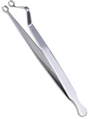 Wilgure Edelstahl Körperpiercing Werkzeug Körperpiercing Zange Ohrloch Piercing Klemme Piercing Zange Nase Lippe Septum Piercing Werkzeug Ohrloch Piercing Klemmen Metall