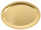 Garneck piatto a forma di ciotola di ketchup Contenitore per salsa di soia piatto di snack piattini piatti economici vassoio caffe porta cibo piastra in acciaio inossidabile Golden