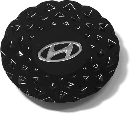 Hyundai 52960GI200 Radnabenkappe (1 Stück) Nabenkappe Radkappe Felgendeckel, schwarz