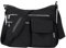 NOTAG Umhängetasche Damen, Leichte Mehrfach-Taschen Schultertasche Damen Wasserdicht Nylon Handtasche Umhängetasche (Schwarz-Neu)