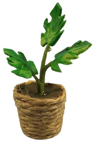 Dolls House Plant In Rope Pot (D7013) - 1:12 Scale Miniatures | Minimum World
