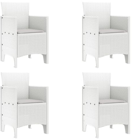 vidaXL GartenstühleAußensitzplätzeGepolsterte Stühle