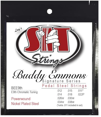 SIT Saiten bee9thbuddy Emmons-Pedal-Steel e9th Tuning Gitarre Saiten, Custom