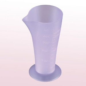 Comair 3012156 Messbecher, 120 ml, transparent flieder