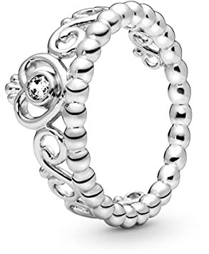 PANDORA Damen-Ring 925 Silber Zirkonia transparent Gr. 58 (18.5) - 190880CZ-58
