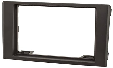 tomzz Audio 2422-001 Doppel DIN Radioblende kompatibel mit Iveco Daily 2007-2014 schwarz