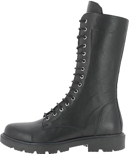 Andrea Conti Damen Stiefelette Schnürstiefel Moderne Farben lässig Trend 0022823, Größe:40 EU, Farbe:Schwarz