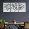 CONTRAXT Arbre de Vie Decoration Murale bois. tableau sculpté cadre mandala deco arbre de vie panneau decoration home bois sculpter déco murale vintage celtique maison salon (Arbre de la Vie 2, M)