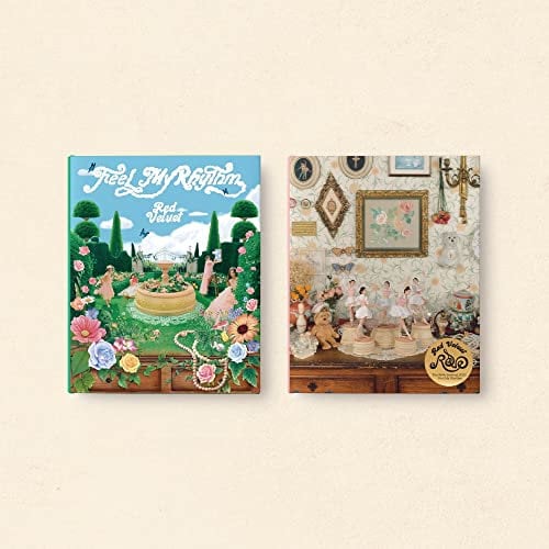 SM Red Velvet - The Reve Festival 2022 : Feel My Rhythm [ReVe ver.] Album+Folded Poster+Extra Photocards Set/K-Pop Sealed (calmato ver.)