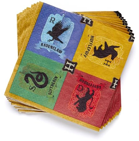 Amscan 9915075 - Servietten Harry Potter Hä user - 16 Stk. - 33 x 33 cm