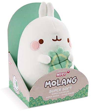 NICI Kuscheltier MOLANG mit Kleeblatt 16cm
