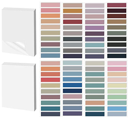 1700 Stück Haftnotizen Tabs Set, Index Etiketten Haftnotizen Klebezettel Haftnotizen Pagemarker Selbstklebend Morandi Sticky Notes Aesthetic Tab Marker Index Klebezettel Haftstreifen Flaggen Index
