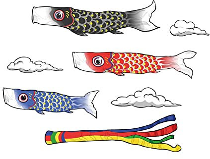 iSpchen Autoaufkleber 3D Karpfen Streamer Drachen Personalisiert Koi Aufkleber Auto Karosserie Kratzschutz Aufkleber für Stoßstange,Fenster,Wand,Laptop Styling Dekoration Sticker