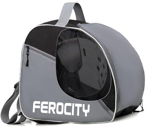 Ferocity 054 Sac à chaussures de ski de qualité supérieure avec cordon de serrage et poche latérale