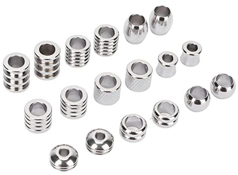 Wikinger-Haarperlen, Bartperlen-Zubehör, Dreadlock-Schmuck, Edelstahl, hohe Härte, perfekte Größe, einfaches Design, breite Anwendung, Dread für Männer, DIY, Flechten, Weben, Anhänger, Frauen