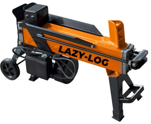 Lazy-Log Electric Log Splitter 5 Ton - Safety Guard - Heavy Duty - 1500w Motor - 520mm Log Length