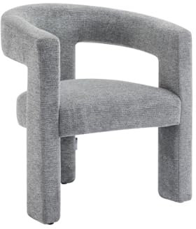 Vente-unique-Sessel - Strukturstoff - Grau - FAVINA