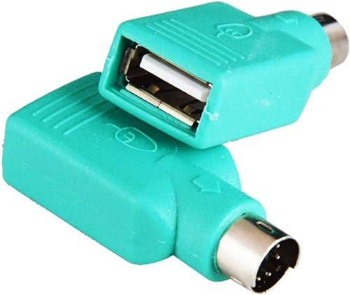 AYMBH PS/2 to USB Adapter for Keyboard and Mouse | USB Female to PS/2 Male Converter | Seamless Connectivity for Legacy Devices | Plug & Play | Compact and Durable | Compatible with Most Systems