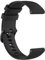 Armband Kompatibel mit Polar Ignite 3/Ignite 2/Ignite/Unite, 20mm Silikon Ersatzarmband für Polar Unite/Ignite/Ignite 2/Ignite 3 (Schwarz)