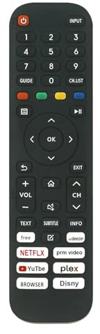 ALLIMITY RM-C3612 Mandos a Distancia Compatible con BSL JVC EKO TV K40FV K32HV RM-C3612 LT-50VD3300S BSL-24T2SV BSL-32T2SV BSL-43T2SV BSL-65T2SV BSL-42T2SV BSL-50T2SV