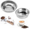 Hainue 2 Stück Sieb Kaffeesieb Filterkorb Espresso Sieb,51mm und 58mm Einschichtiges Filterkorb Siebträger Wiederverwendbare,kompatibel mit Delonghi EUPA und Donlim