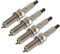 4x 4288 Zündkerzen Kompatibel mit i10 PA 1.2 1.2 LPG 1.2L 2008-2013 i20 PB PBT 1.2 1.2L 2008-2015 W203 C230 C280 C350 2.5L-3.5L 2005-2007 W204 C180 C230 C300 W204 S203