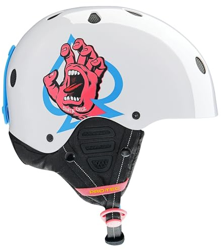 Pro-Tec Low Pro Snow zertifizierter Helm, leicht, anpassbare Passform mit ultimativem Komfort und Schutz für Skifahren und Snowboarden