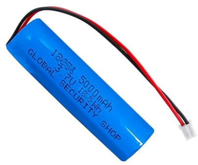 Batteria ricaricabile con connettore PH2.0/2P e XH2.54/2P da 3,7V, 5000 mAh per prodotti elettronici fai da te, giocattoli, illuminazione, dispositivi Bluetooth (PH2.0/2P)