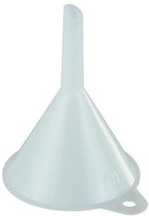 hünersdorff 950300 Trichter 80ml 80mm, Weiß, 5 Stück
