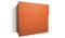 Radius® Designer Briefkasten aus Edelstahl - 10 Jahre Funktions- und Korrosionsgarantie - Postkasten inkl. Montagematerial aus DE – Letterman 4 Orange