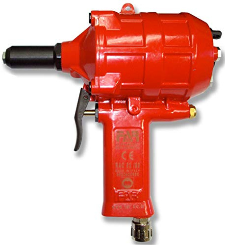 Rivettatrice Pneumatica Modello 'Rac 83' Professionale. Per Rivetti Di Tutte Le Leghe.