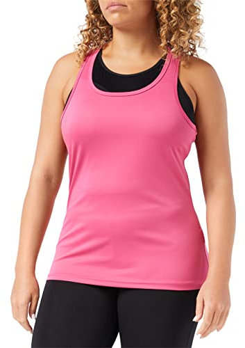 Stedman Apparel Damen Sport Tank Top Active, Rosa (Sweet Pink 424), Large (Herstellergröße: L)