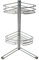 Non Rust 2 Tier Corner Free Standing Shelf Storage Shower Bath Caddy Organiser