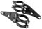 EBTOOLS Scheinwerfer Halterung Motorrad Scheinwerfer Halterung 2 stücke Scheinwerfer Halterung Halterungsklammern Kopflampe Halter Gabel 38-41mm / 1,5-1,6in für Motorrad
