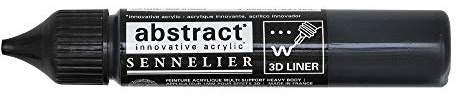 Sennelier Abstract Acrylic 3D Liner 27ml (Mars Black)