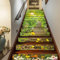 FLFK 3D Blumen Schmetterlings landschaft Selbstklebend Treppen Aufkleber Vinyl Abnehmbare Aufkleber für Treppenhaus Zuhause Dekoration 39.3Zoll x7.08Zoll x13 stücke