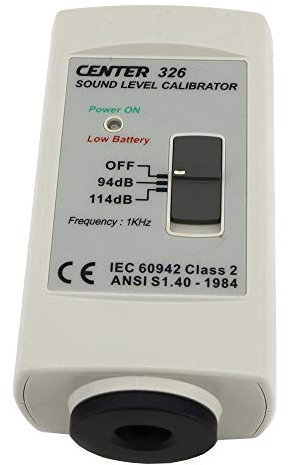 CENTER-326 Sound Level Calibrator for Sound Level Meter (94dB-114dB)