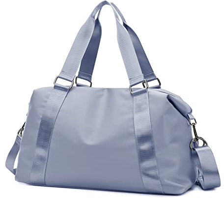 Smith Sursee ReiseSeesack Sporttasche Turnbeutel Schulter Weekender Übernachtungstasche Tragetasche Handgepäck Tasche Flug Reisetasche Duffel mit Trolley Ärmel Trainingshandtasche für Damen Herren,