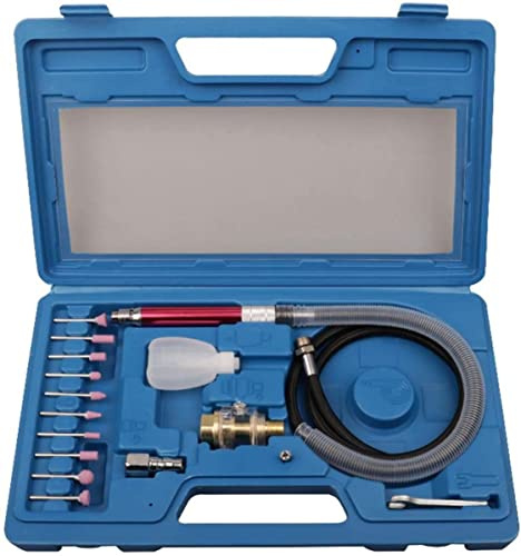 Fresino Dritto ad Aria Compressa Mini Trapano Microsmerigliatrice Pneumatica con Accessori