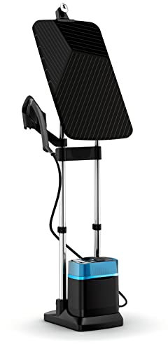 Rowenta Ixeo Power QR2022 - Spazzola a vapore e centro stiratura 2170 W, uscita vapore 90 g/min, colpo vapore 200 g/min, elimina fino al 99,99% particelle, tavola intelligente, prodotto in Francia