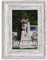 VictoR Bilderrahmen Vintage Vincent in Braun 10x15 cm (A6) - Vintage Fotorahmen Landhaus - Deko Rahmen mit bruchsicherem Acrylglas - Bilderrahmen 10x15 Braun